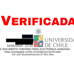 Verificar la validez de la firma electrónica